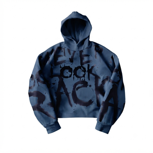 Custom High Quality Men's Winter Add Logo Digital Printing Heavyweight Fleece <b>Soft</b> Cotton Loose Fit Plain Pullover <b>Hoodies</b> - Product Image 3