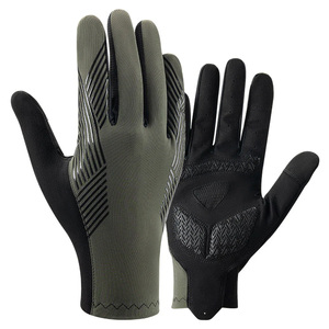 Guantes de Ciclismo de Invierno Personalizados de Medio Dedo, Acolchados con Gel, Transpirables, Compatibles con Pantalla Táctil, Unisex, Proveedor OEM al por Mayor, Pakistán - Product Image 1