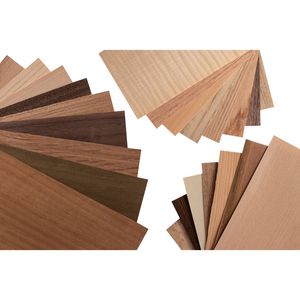 Láminas de Chapa de Madera Natural Premium de 1/42 de Grosor, Chapa Decorativa Flexible para Muebles, Puertas, Gabinetes, Paneles de Pared Interiores - Product Image 2