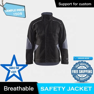 Chaqueta de Trabajo de Lona para Hombre, Invierno, Resistente al Viento, Transpirable, con Cierre, Estilo Urbano, Tallas Grandes, TriPro Sports 200C, Resistente al Calor - Product Image 4