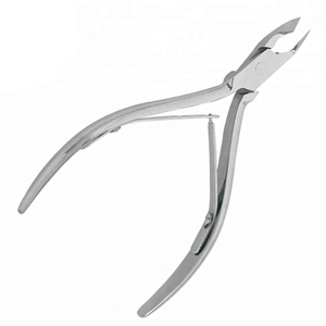 Alicates Profesionales para Cutículas de Uñas con Doble Resorte, Bordes Rusos, Alicates para Cutículas Muertas, de Acero Inoxidable, para Manicura - Product Image 4