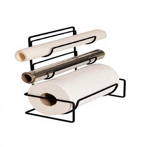 Portarrollos de Papel Higiénico de Alambre de Hierro Hecho a Mano de Estilo Americano Creativo Personalizado, Ecológico, para Montar en la Pared, Decorativo para Cocina y Baño - Product Image 2