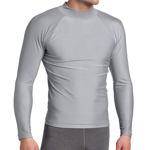 Camiseta Deportiva de Manga Larga Personalizada para Hombre, Camiseta de Compresión para Gimnasio, Transpirable, Ecológica, de Secado Rápido, Spandex/Poliéster - Product Image 1