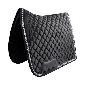 Saddle Pad with Shock Absorption and Girth Strap for Horse Riding <b>Equestrian</b> Equipment - Product Image 6