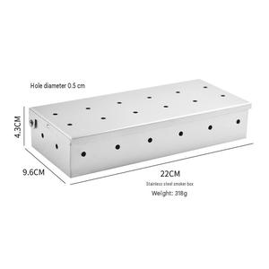 BBQA05 Fournitures de <span class=keywords><strong>barbecue</strong></span> d'extérieur pour viande fumée, Boîte de fumage carrée en acier inoxydable pour bacon, Générateur de fumée, Vente en gros transfrontalière - Product Image 2