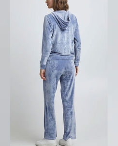 Conjunto Deportivo de Terciopelo Unisex Personalizado para Mujer, con Logotipo, 2 Piezas, Chándal de Invierno para Mujer, Sudadera con Capucha - Product Image 3