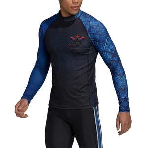 Sports <b>Shirt</b> for Surfing <b>Swimming</b> Fitness Training Quick Dry Long Sleeve Athletic Wear Breathable Men Rash Guard Performance - Product Image 1