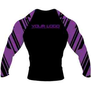 เสื้อแรชการ์ดแขนยาวทุกขนาด ผลิตอย่างมืออาชีพ ราคาขายส่งสำหรับผู้ชาย - Product Image 5