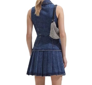 เซ็ตผ้ายีนส์สำหรับผู้หญิงเซตผ้าเดนิมแฟชั่นมาใหม่ชุดผ้าเดนิมสำหรับผู้หญิงผลิตใน2026ปากีสถาน - Product Image 2