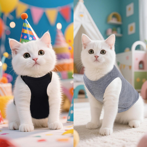 Proveedor Mayorista de Ropa de Moda para Mascotas, Camiseta para Perro con Logo y Talla Personalizados, Chaleco para Gato, Ropa de Algodón Suave para Cachorros - Product Image 6