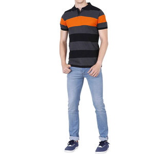 เสื้อโปโลแขนสั้นน้ำหนักเบาขายดี ดีไซน์เท่ คอปกพับได้ ผ้าฝ้าย 100% รับผลิตแบบ OEM พิมพ์ลายได้ ใส่ได้ทั้งชายและหญิง - Product Image 2