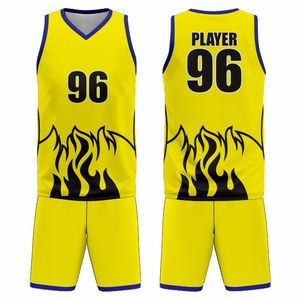 Uniforme de Baloncesto Personalizado de Alta Calidad – Camiseta y Pantalones Cortos Sublimados 100% Poliéster - Product Image 1