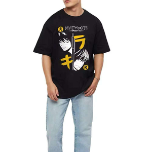 เสื้อยืดลำลองคุณภาพสูง ผ้าฝ้าย 100% สไตล์วินเทจ สกรีนโลโก้ตามสั่ง เสื้อยืดโอเวอร์ไซส์ลายกราฟิกตามสั่ง สำหรับผู้ชาย - Product Image 4