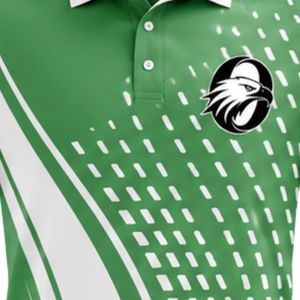 Men's Green <b>White</b> <b>Cricket</b> Jersey Short Sleeve Team Shirt Performance Sports Uniform Outdoor Game Wear <b>Cricket</b> Apparel - Product Image 6