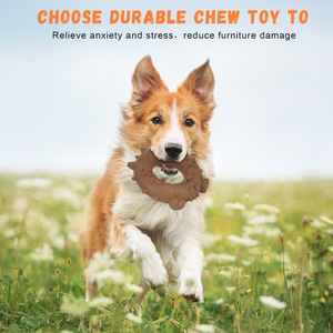 Jouets à mâcher pour chiens en TPR OEM, de haute qualité, anneaux résistants, beignets indestructibles, style classique, personnalisables, jouet distributeur de friandises pour animaux de compagnie - Product Image 5