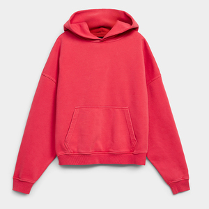 Sudadera con capucha de algodón 100% con cremallera completa, estilo vintage lavado, DTF, para colores surtidos, de alta calidad, con logotipo personalizado, para venta al por mayor - Product Image 3