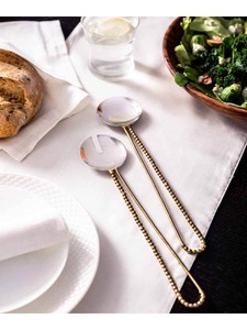 Luxury Hospitality <b>Salad</b> Server Set Stylish Stainless Steel Serving <b>Tools</b> for Fine Dining - Product Image 4