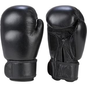 Etiqueta privada BE-77 Guantes de boxeo profesionales para hombres adultos Cuero de PU personalizado Impermeable Antideslizante al aire libre Sparring Kickboxing - Product Image 1