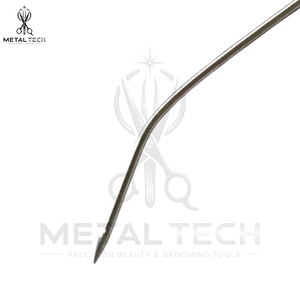 Aiguilles à pointe courbée personnalisées emballées sous film, outil professionnel en acier inoxydable pour la couture de trames de perruques - Product Image 6