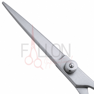 Ciseaux de coiffure professionnels classiques en argent, acier inoxydable, OEM, étiquette privée, ciseaux de salon - Product Image 3