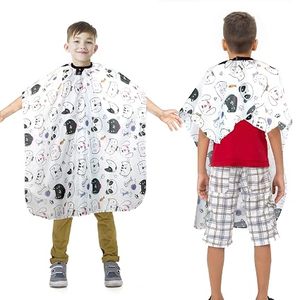 Capa de Peluquería Tactus Industries con Estampado de Dibujos Animados, Cintura Ajustable, Material de Nailon/Poliéster Resistente al Agua para Niños y Barberos - Product Image 2