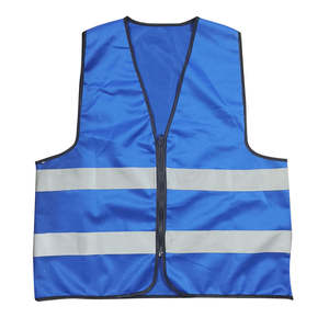 Gilet de sécurité haute visibilité NESTA SPORTS, jaune, en polyester tricoté, logo personnalisable, vêtements de travail respirants - Product Image 2