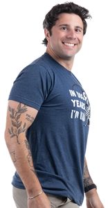 T-shirt graphique essentiel pour homme à manches courtes, 100 % coton mélangé, col rond, ultra-doux, pour l'été, avec citations et autocollants - Product Image 2