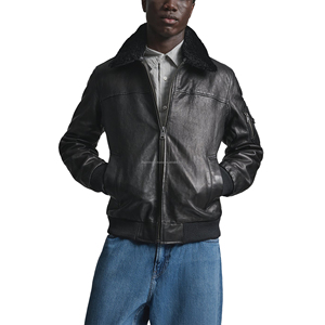 High Quality Biker Motorcycle <b>Leather</b> <b>Jacket</b> <b>Men's</b> Rider Fashion Wear Custom Logo OEM ODM Manufacturer - Product Image 1
