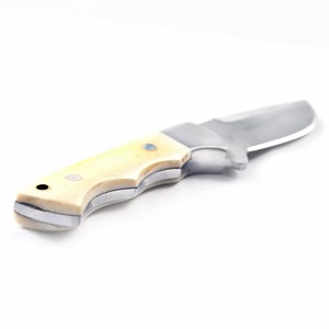 Couteau à lame fixe en acier inoxydable Prime Crafts International, manche intégral, bord biseauté, pour la chasse, le dépecage, le camping, 12 pouces - Product Image 4