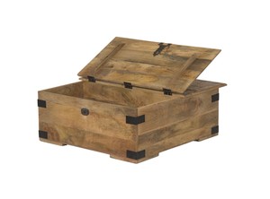Wooden Industrial <b>6</b> <b>Drawer</b> Storage Coffee Table Center Table Storage - Product Image 4