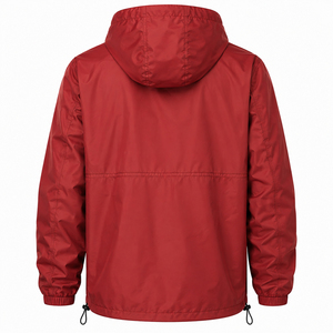 <b>Men</b> Windbreaker <b>Rain</b> <b>Jacket</b> Waterproof Raincoat Packable <b>Lightweight</b> with Hooded 10,000 mm H₂O Waterproof Rating S-5XL for Cycle - Product Image 2