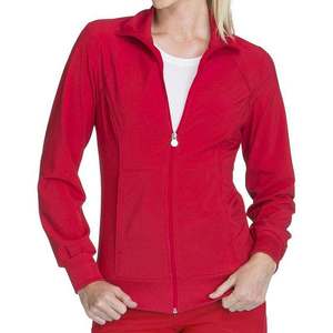 Chaquetas Médicas Elásticas, Uniformes Médicos, Cuello Redondo, Manga Larga - Product Image 1