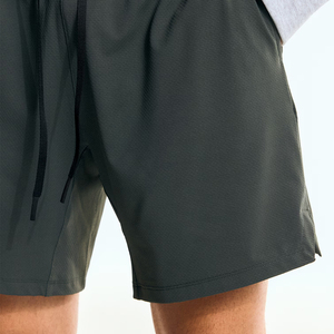 Shorts Bermuda pour Homme, Couleur Unie, Écologiques, Séchage Rapide, Taille Élastique, Poches Avant avec Logo, Style Sport Casual - Product Image 5