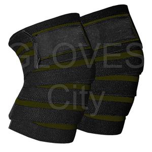 GANTS professionnels d'haltérophilie lourde City Genou Wraps Compression Genou Wraps Cuivre Infusé Récupération Genou Support - Product Image 1
