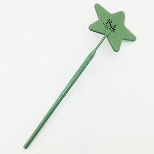 Espejo de Maquillaje de Pestañas Personalizado con Forma de Estrella Verde, de Acero Inoxidable, de Mano, de una Sola Cara, con Aumento de 3X - Product Image 6