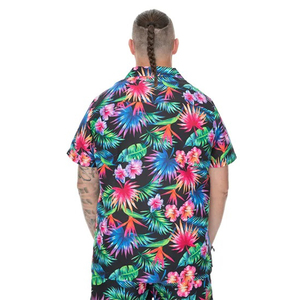Camisa Hawaiana de Playa para Hombre, Verano 2026, SHH, de Alta Calidad y Cómoda, con Estampado de Palmeras, Manga Corta - Product Image 4