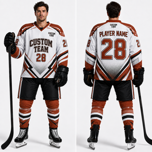 Conjunto de Uniforme de Hockey sobre Hielo, Jersey, Pantalones y Calcetines, Estilo Retro, Venta al Por Mayor, Proveedor, Fabricante, Exportador, Etiqueta Privada, OEM - Product Image 5