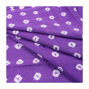 Produk baru kain katun ikat celup marmer cetak pakaian kain katun murni kualitas tinggi tekstil untuk gaun pakaian