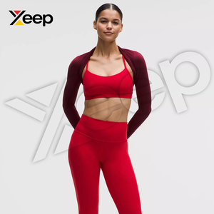 Soutien-gorge de sport pour femme XEEP de haute qualité XC-SB-35, simple, respirant, bretelles réglables, coussinets amovibles, maintien élevé, séchage rapide - Product Image 3