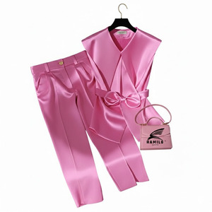 Blazer de Mujer de Último Diseño, Color Sólido, Manga Larga, Botón Único, Blazers de Oficina para Damas, Traje de Mujer, Chaquetas de Negocios para Mujer - Product Image 6