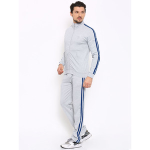 Conjunto deportivo de dos piezas para hombre, con cremallera, de forro polar, para gimnasio, fitness, entrenamiento, chándal para correr. - Product Image 4