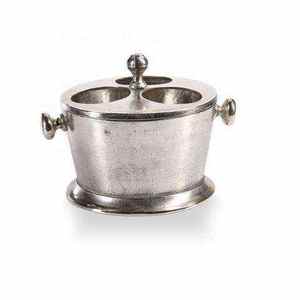 Set of 4 Stainless Steel Bar Tools MOP Design Eco-Friendly <b>Ice</b> <b>Bucket</b> Party Double Wall Insulated Hotel Restaurant <b>Table</b> Top Use - Product Image 6