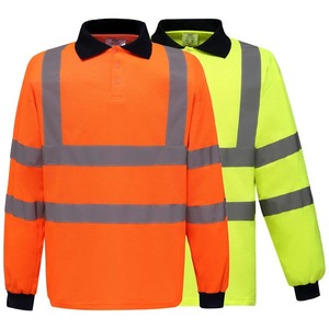 เสื้อโปโลสะท้อนแสงแขนยาวแบบ Hi Vis สำหรับงานก่อสร้าง/งานอุตสาหกรรม กันน้ำ - Product Image 2