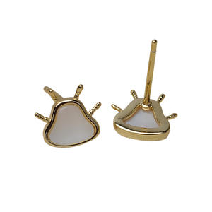 Pendentif en argent S925, empreinte de patte de chat, coquille de nacre, accessoires de bijoux DIY, support de perle de 3,5 à 4 pieds, ensemble de bijoux tendance 3219 - Product Image 5