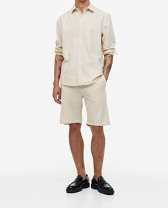 Chemise de travail classique pour homme, à manches longues, imprimé animal, style boutonné avec poches, tricotée, respirante, au meilleur prix - Product Image 5