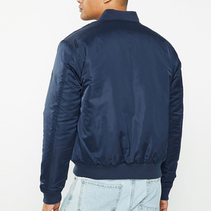 Vestes bomber décontractées vintage de haute qualité, personnalisées en gros, OEM, douces, chaudes, en polyester/nylon matelassé, sur mesure - Product Image 2