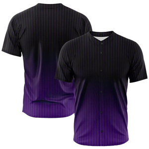 เสื้อเบสบอลคุณภาพสูงแบบเปล่าขายส่ง ไซส์ใหญ่ ชุดกีฬาเบสบอลและซอฟต์บอล - Product Image 6