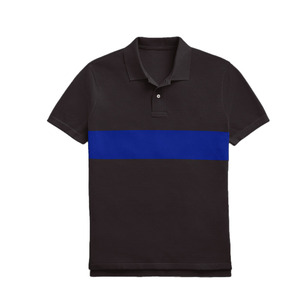 Camiseta de Manga Corta para Hombre, Estilo Casual Elegante, Antiarrugas, Lisa, Mezcla de Algodón, Tejido Jersey, 220g, Ligera, para Vacaciones de Verano - Product Image 2
