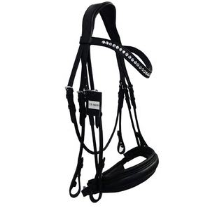 อุปกรณ์ขี่ม้าหนังพรีเมี่ยมสายบังเหียนส่องแสงเป็นประกายวิบวับทำโดยผู้ผลิต - Product Image 1