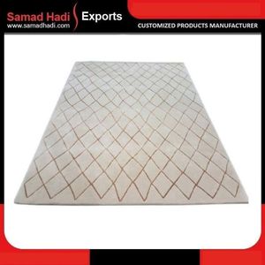 Latest Artisan Hand Tufted Wool <b>Carpets</b> Stylised Abstract Embroidered Rugs Factory Supplied Sets <b>for</b> Living Area Rugs Sets Trade - Product Image 5